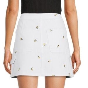 Sunflower denim skirt